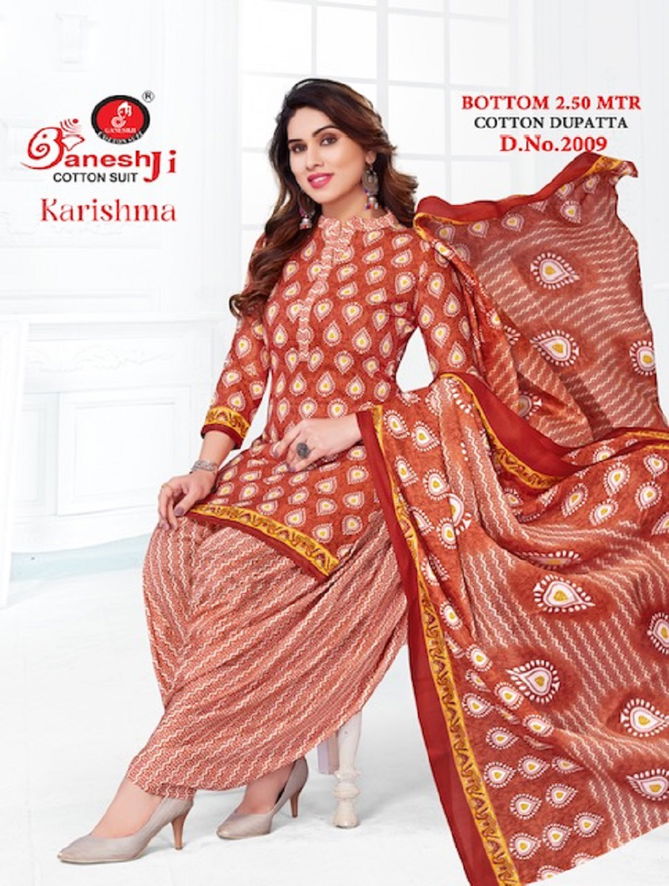 Ganeshji Karishma 2 Indo Cotton Printed Dress Material
